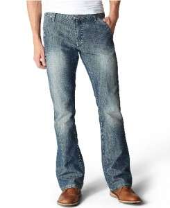 Levis Mens 527 Boot Cut Two Zip Jeans Soho Poly #0003  