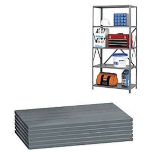  Industrial Steel Shelving, 6 Shelves, 36W x 24D