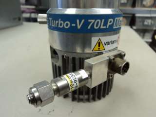 VARIAN V70 TURBO V 70LP VACUUM PUMP MACROTORR  NEEDS REBUILD/PARTS 