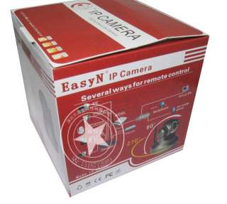 EasyN IP Wireless WIFI IR Iphone IP Camera Dual Audio  
