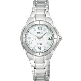    Seiko Solar Mother of Pearl Dial Womens Watch #SUT050 Watches