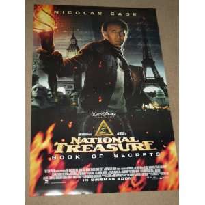  NATIONAL TREASURE 2 BOOK OF SECRETS 27X40 DOUBLE SIDED MOVIE 