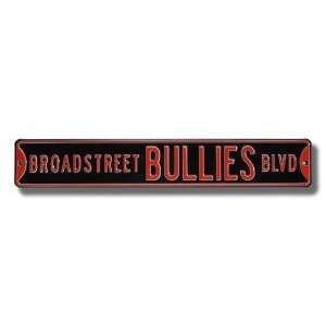 Philadelphia Flyers Broadstreet Bullies Blvd Sign  Sports 