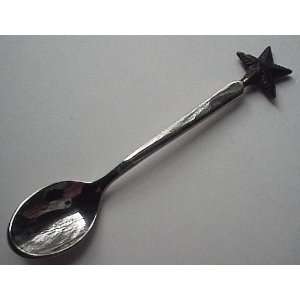  Spoon with 5 Point Star   5 3/4 Long 