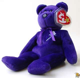EXTREMELY RARE TY 1997 BEANIE BABY FIRST EDITION PRINCESS (PE PELLETS 