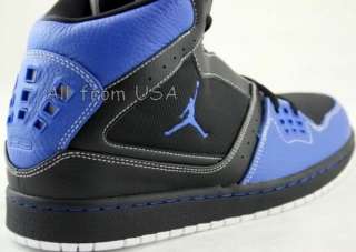 NIKE JORDAN 1 FLIGHT NEW Mens Black Blue Basketball Shoes Size 9 