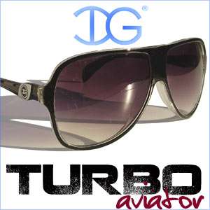 Pair Mens Aviator Sunglasses Turbo Shades Sunnies  