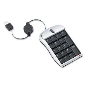  mouse features an integrated numeric keypad to add functionality 