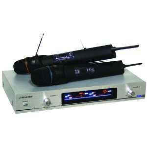  Pyle Pro PDWM2300N   Dual VHF Wireless Microphone System 