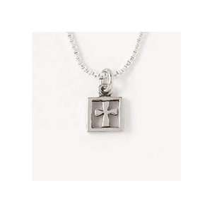  Boxed Cross Sterling Silver Pendant Jewelry