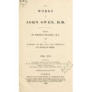  Works John Owen Books