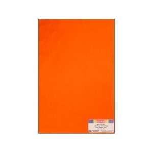   National Nonwovens WoolFelt 12x 18 20% Dark Orange