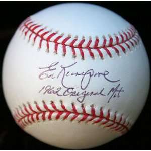 Ed Kranepool Autographed Ball   1962 Shea Stadium Jsa   Autographed 