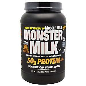 Monster Milk 2.22 lbs (1008 g) Chocolate Chip Cookie Dough Meal 