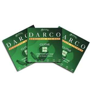  Darco Twelve String Acoustic Guitar Extra Light 80/20 