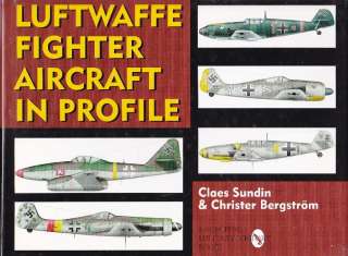 LUFTWAFFE FIGHTER AIRCRAFT in PROFILE   WW2 BOOK  