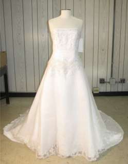 NWOT HOUSE OF WU WEDDING GOWN STYLE 5315 SIZE 12 #251  