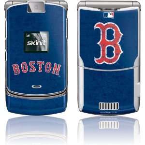  Boston Red Sox   Solid Distressed skin for Motorola RAZR 