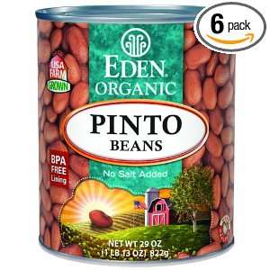 Eden Pinto Beans, Organic, 29 Ounce Grocery & Gourmet Food