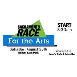  3x6 Vinyl Banner   Sacramento Race for the Arts 