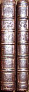 1669 KING JAMES HOLY BIBLE W/ENGRAVINGS/RED RULED  