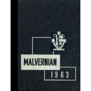 ) 1963 Yearbook Malvern Preparatory, Malvern, Pennsylvania Malvern 