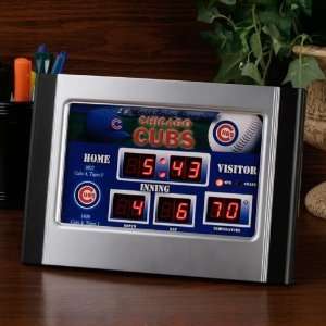  Chicago Cubs Alarm Scoreboard Clock
