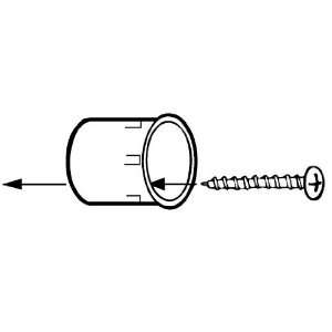   Plastic 1 Diameter Thimble Strike Plate TS 100