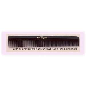  Cleopatra Finger Wave Comb #420 * Black Beauty