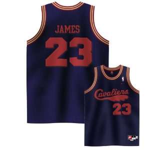  Nike Cleveland Cavaliers #23 LeBron James Navy Rewind 