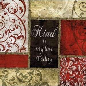  SND79056 Kind Poster by Michael Marcon  6.00 x 6.00 Toys & Games