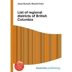  List of regional districts of British Columbia Ronald 