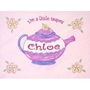  Little Teapot Personalized Canvas