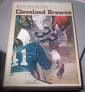 1973 Cleveland Browns Great Teams Great Years Book  