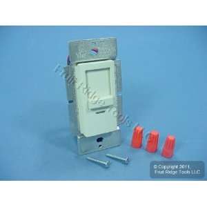 Leviton Almond Illumatech Slide Light Dimmer Switch 600W Incandescent 