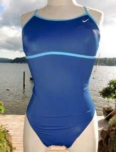 NIKE TANK PADDED SLIMMING ONE PIECE SWIMSUIT 10 NWT $72  