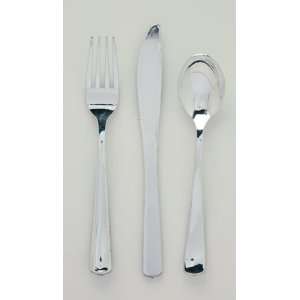    Metallic Plastic Cutlery   Assorted