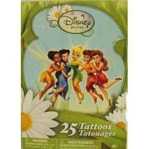  Disney Fairies Temporary Tattoos 25 ct Toys & Games