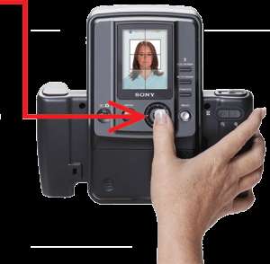 SONY UPX C300 PASSPORT PHOTO SYSTEM WITH UP DX100 PRINTER & DKC C300X 