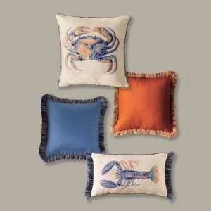 Sealife Blue Lobster Pillow, 20L x 12H 