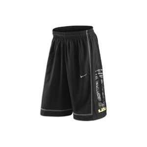  Nike Lebron Gametime Short   Mens   Black/Black/Anthracite 