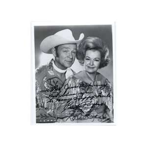   Photo B&W (P) By Roy Rogers and Dale Evans Roy Rogers Collectibles