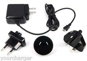 AC Adapter Home Wall International Travel Charger for Sony Reader Wi 