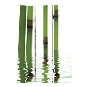  Bamboo Print Folding Screen by Zuo Modern