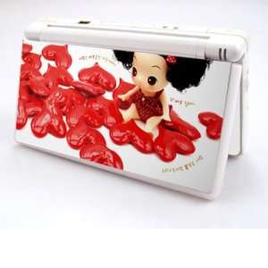  CANDY GIRL Decorative Protector Skin Decal Sticker for Nintendo DS 