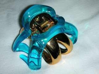 Brand New* BOYOUNG CLAW CLIP HAIR JAW ***Blue/Gold  