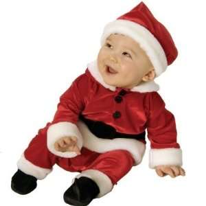   Costumes 157224 Velvet Santa Infant Toddler Costume