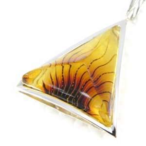  Pendant craft Ambre Lyrique. Jewelry