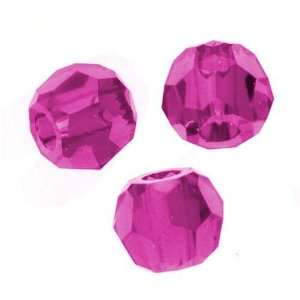  Swarovski Crystal #5000 2mm Round Beads Fuchsia (20 