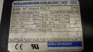 Kollmorgen Gold Line & Servo Star Controller & Motor  